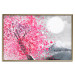 Plakat Japońskie widoki - pejzaż z górą Fudżi i różowym drzewem 145755 additionalThumb 26