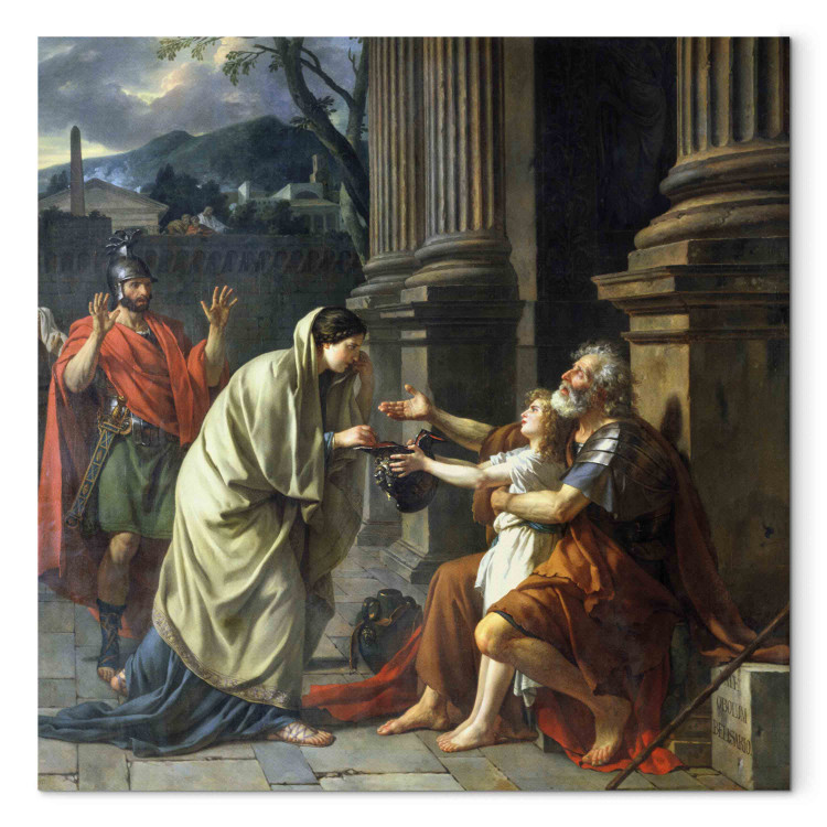 Reprodukcja obrazu Belisarius Begging for Alms 158555 additionalImage 7