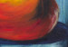 Obraz Martwa natura (3-częściowy) - motyw czerwonych jabłek na kolorowym tle 48465 additionalThumb 3
