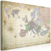 Obraz Mapa Europy (1-częściowy) szeroki 114075 additionalThumb 2