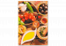 Obraz do malowania po numerach Włoskie smaki - warzywa i przyprawy na kuchennym drewnianym blacie 148875 additionalThumb 6