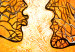 Obraz Gorący pocałunek (1-częściowy) - abstrakcja z parą z motywem drzewa 46885 additionalThumb 5