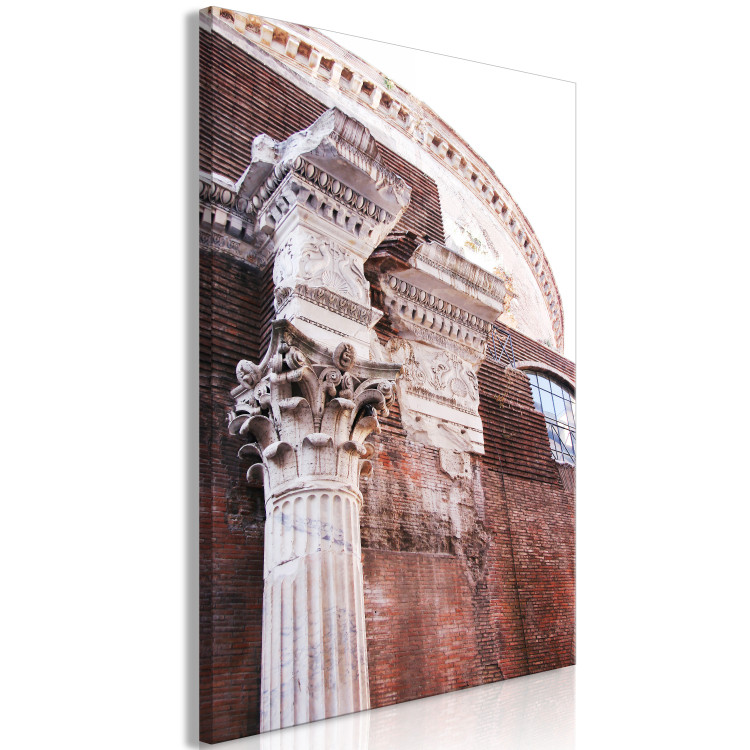 Obraz Boczna ściana Panteonu w Rzymie - fotografia z zabytkową architekturą 135695 additionalImage 2