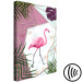 Obraz Spacer flaminga (1-częściowy) pionowy 114106 additionalThumb 6