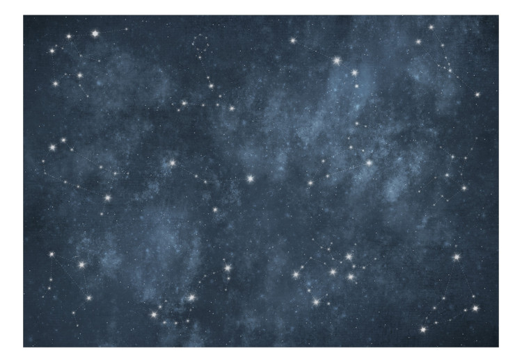Fototapeta Gwiazdy - konstelacje znaków zodiaku w granatowym kosmosie 145306 additionalImage 1