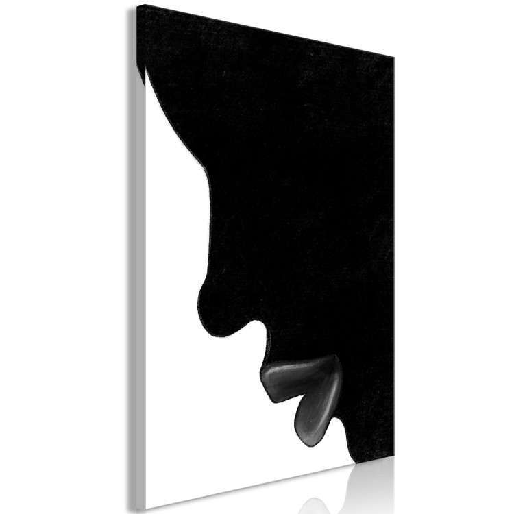 Obraz Czarno-biały profil (1-częściowy) pionowy 128526 additionalImage 2