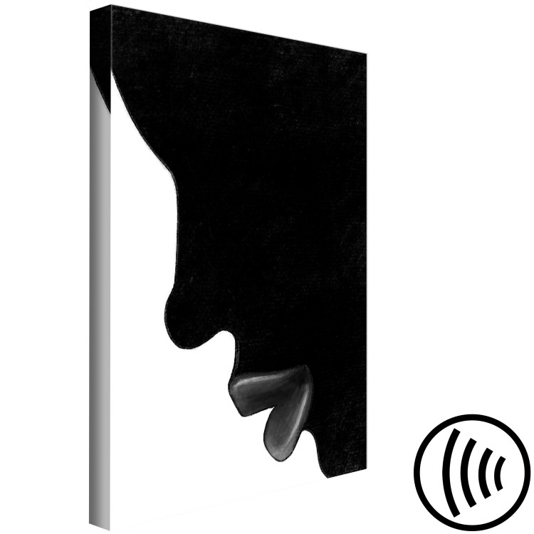 Obraz Czarno-biały profil (1-częściowy) pionowy 128526 additionalImage 6