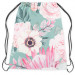 Worek plecak Kwiatowe marzenie – różowo-zielony motyw inspirowany naturą 147626 additionalThumb 2
