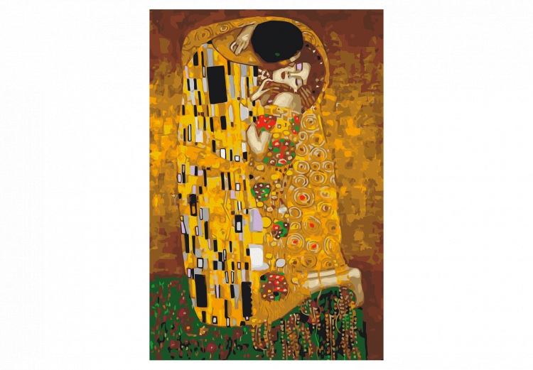 Obraz do malowania po numerach Klimt: Pocałunek 127236 additionalImage 7