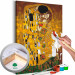 Obraz do malowania po numerach Klimt: Pocałunek 127236
