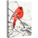 Obraz do malowania po numerach Czerwony ptak 131436 additionalThumb 5
