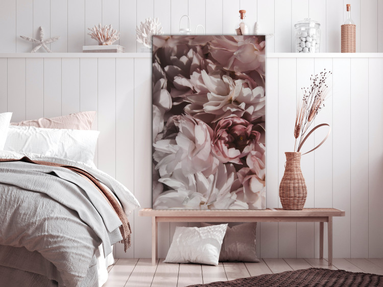 Obraz Kwiaty w cieniu - pastelowa kompozycja kwiatowa w stylu boho 135736 additionalImage 3