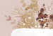 Plakat Boże Narodzenie w pastelach - świąteczna skarpeta z gałązkami roślin 148036 additionalThumb 2