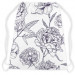 Worek plecak Ogród na wsi - grafika z kwiatami piwonii w stylu cottagecore 147346 additionalThumb 2