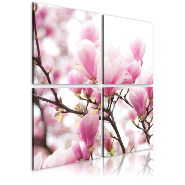 Obraz Kwitnące drzewo magnolii 58776 additionalImage 2