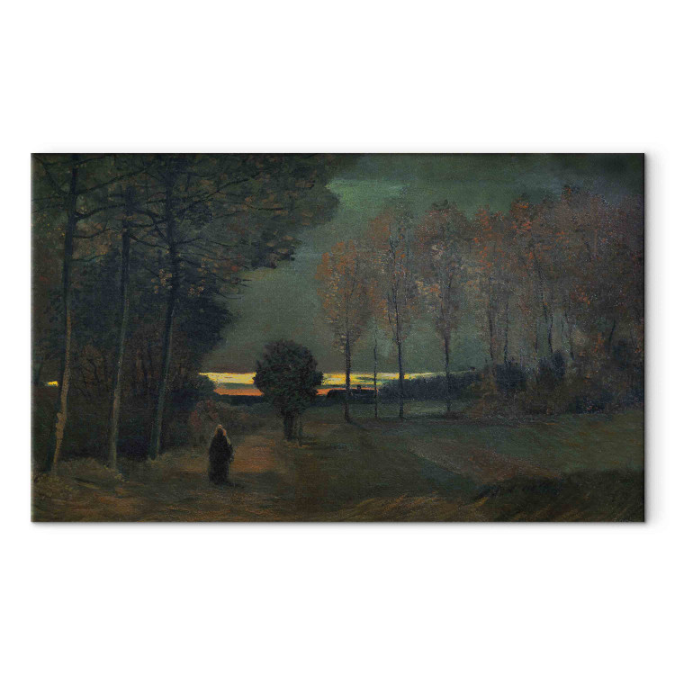 Reprodukcja obrazu Autumn landscape in the evening  155296