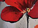 Obraz Pochmurne maki (3-częściowy) - łąka kwiatów na tle burzowego nieba 48517 additionalThumb 2