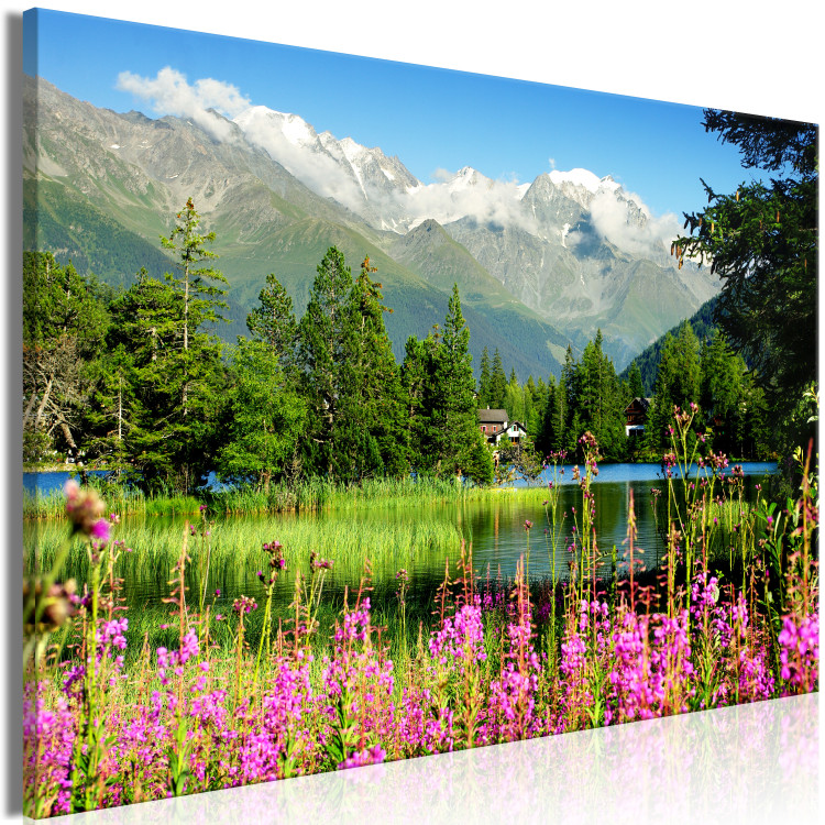 Obraz Wiosna w Alpach (1-częściowy) szeroki 126227 additionalImage 2
