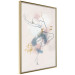Plakat Linearna kobieta - rysunek tańczącej baletnicy i delikatne plamy akwareli 145127 additionalThumb 20