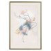 Plakat Linearna kobieta - rysunek tańczącej baletnicy i delikatne plamy akwareli 145127 additionalThumb 15