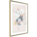 Plakat Linearna kobieta - rysunek tańczącej baletnicy i delikatne plamy akwareli 145127 additionalThumb 4