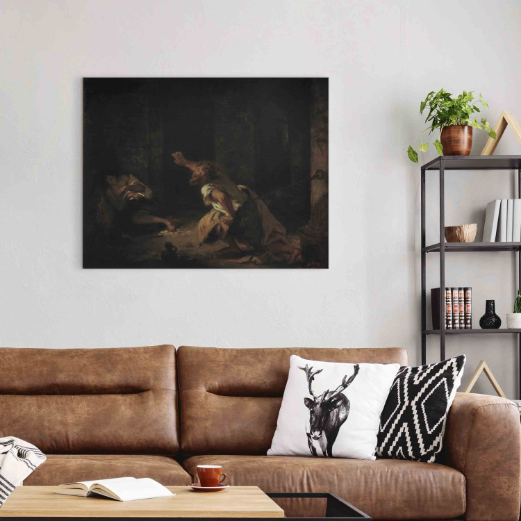 Reprodukcja The Prisoner of Chillon obraz na ścianę malarza Eugène