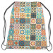 Worek plecak Hiszpańska arabeska - motyw inspirowany ceramiką w stylu patchwork 147557 additionalThumb 2