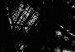 Obraz Czarne ślady pędzla - czarno-biała abstrakcja w nowoczesnym stylu  134387 additionalThumb 5