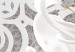 Fototapeta Egzotyczne ornamenty - kompozycja z motywem kwiatowym na białym tle 108097 additionalThumb 3