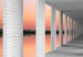 Fototapeta Abstrakcja - futurystyczny tunel 3D w otoczeniu zachodzącego słońca 126918 additionalThumb 4