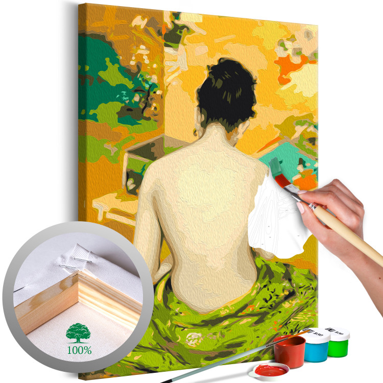 Obraz do malowania po numerach Back Of A Nude 134528