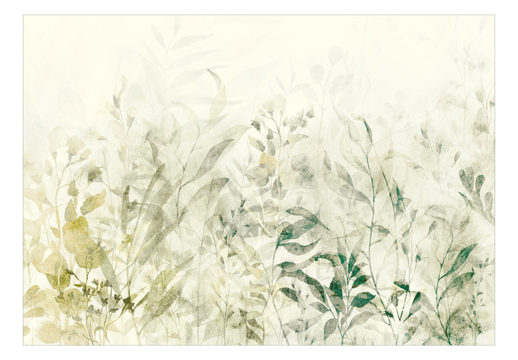 Fototapeta Natura w środku lata - subtelna kompozycja z motywem zielonych liści 135938 additionalImage 1