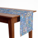 Bieżnik na stół Błękitne połączenia - motyw inspirowany ceramiką w stylu patchwork 147238 additionalThumb 2