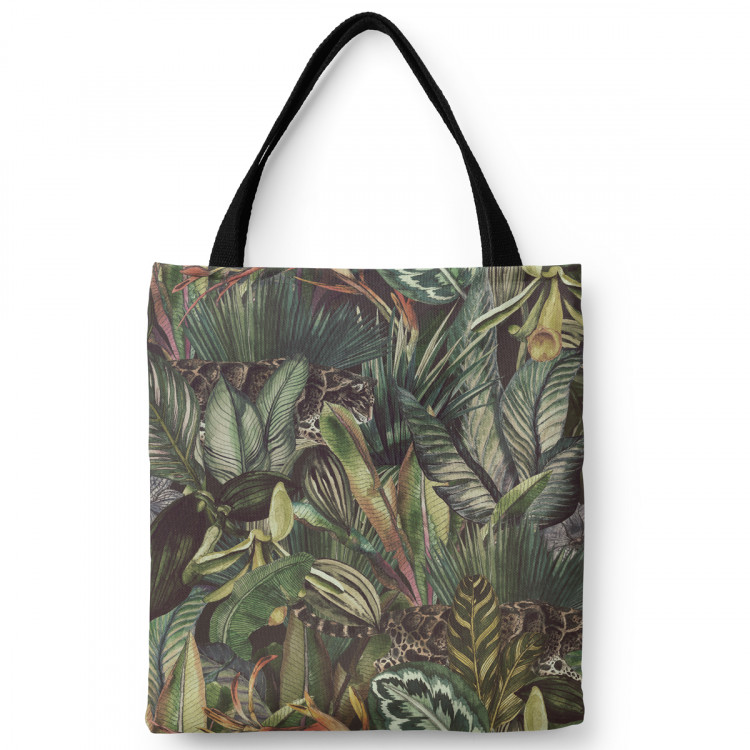 Torba na zakupy Tygrysy wśród liści - kompozycja inspirowana tropikalną dżunglą 147438
