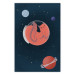 Plakat Kot w kosmosie I 148048