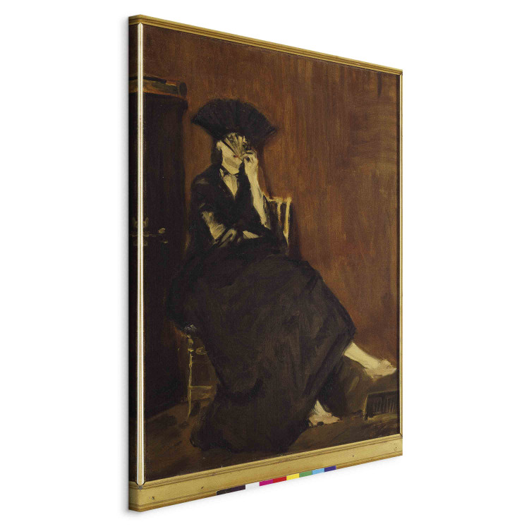 Reprodukcja obrazu Berthe Morisota l'éventail 153448 additionalImage 2