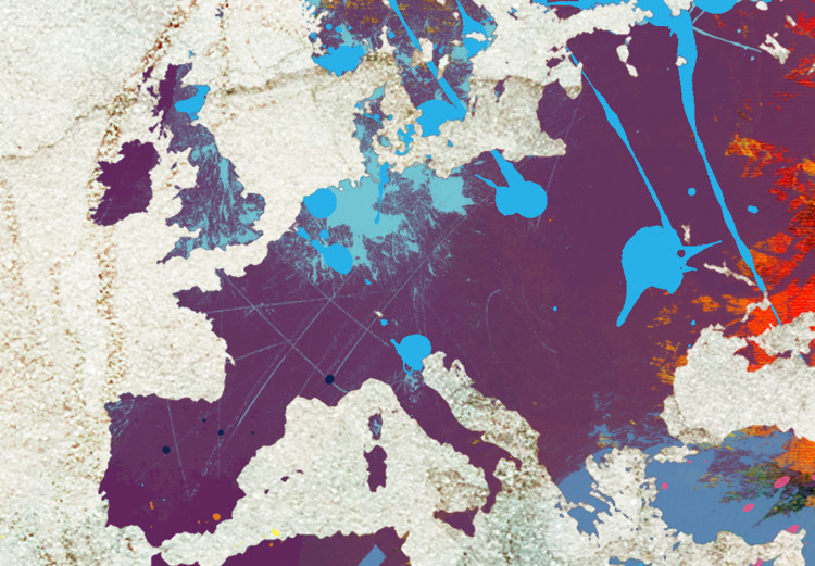 Obraz Mapa świata: Kolorowe szaleństwo 97548 additionalImage 5