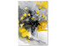 Obraz Bukiet kolorów (1-częściowy) pionowy żółty 123078