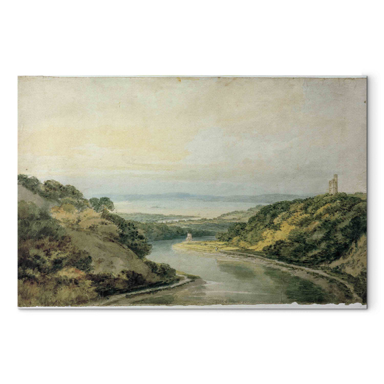 Reprodukcja obrazu The Avon Gorge looking towards Bristol Channel, with Cooks Folly 153798