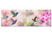 Obraz Kolorowe kolibry (1-częściowy) wąski 108029