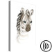 Obraz Rysunkowa, radosna zebra - kompozycja stylizowana na akwarelę 136379 additionalThumb 6