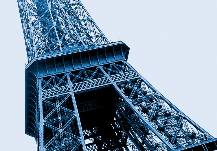 Plakat Paryski kolaż - trzy zdjęcia wieży Eiffla w narodowych barwach Francji 144799 additionalImage 4