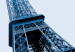 Plakat Paryski kolaż - trzy zdjęcia wieży Eiffla w narodowych barwach Francji 144799 additionalThumb 4