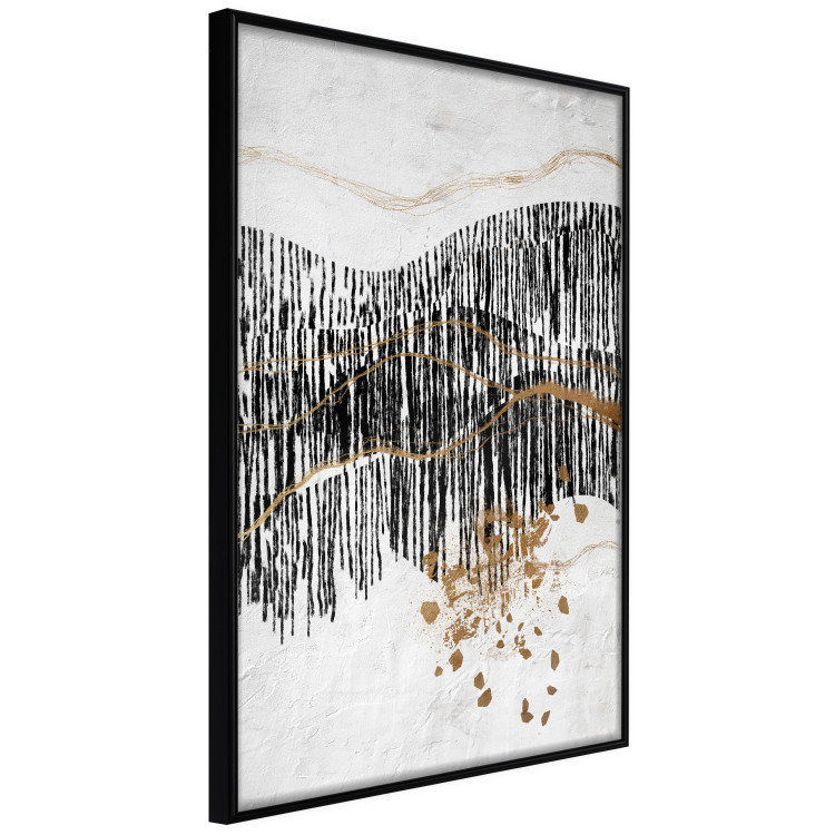Plakat Dzikie ścieżki - abstrakcyjne przedstawienie pejzażu górskiego 145499 additionalImage 21