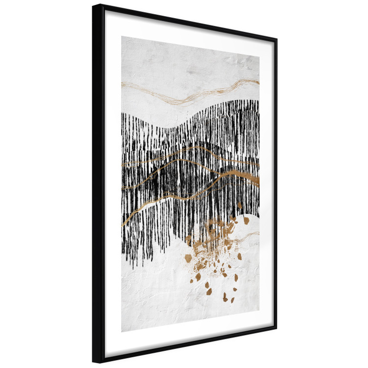 Plakat Dzikie ścieżki - abstrakcyjne przedstawienie pejzażu górskiego 145499 additionalImage 24